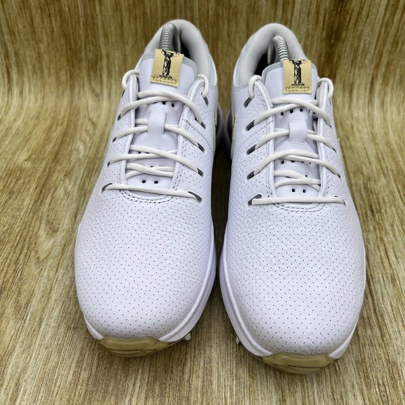 Nike Air‎ Zoom Victory Tour 3 Men\'s Size 5 White Gold Golf Shoes FQ3273-107 NEW main image 7